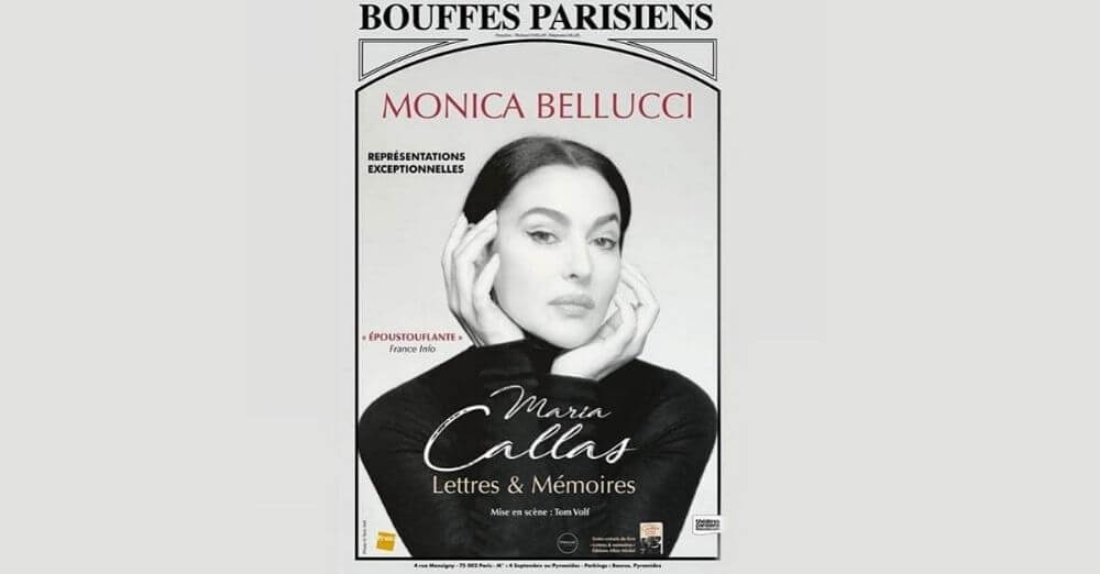 H Monica Bellucci θα γίνει Μαρία Κάλλας!